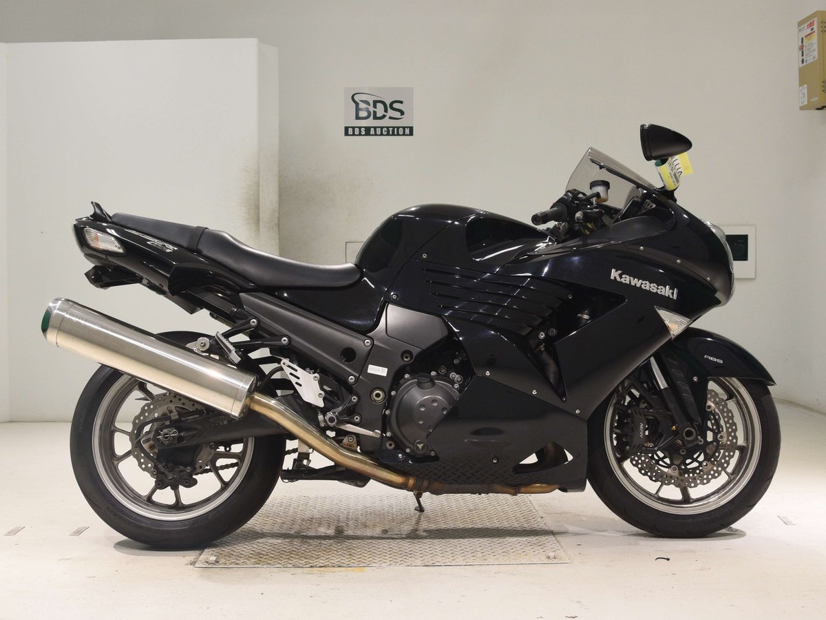 Kawasaki ZZ-R1400 2008, рама ZXT40C-008048 – мотоцикл из Японии с аукциона BDS, фото 1
