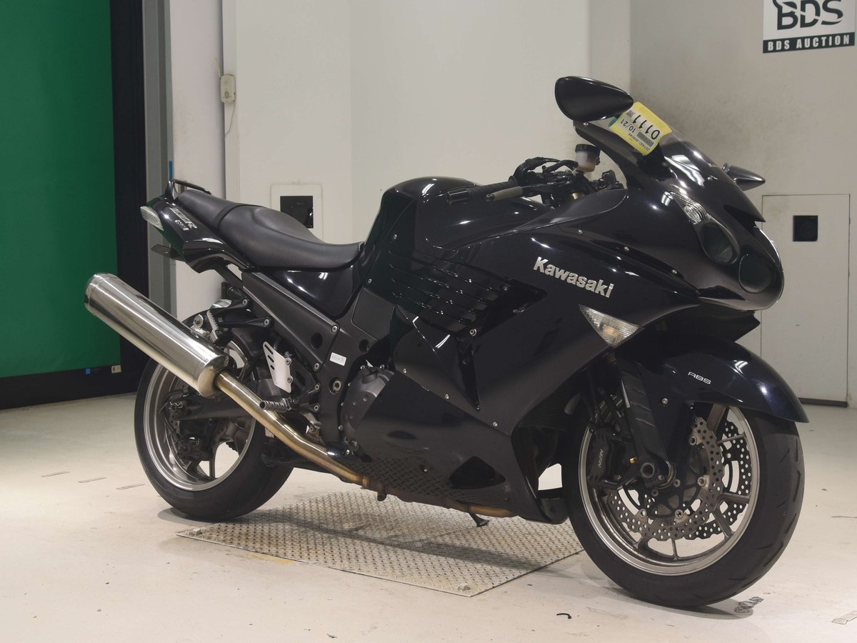 Kawasaki ZZ-R1400 2008, рама ZXT40C-008048 – мотоцикл из Японии с аукциона BDS, фото 3