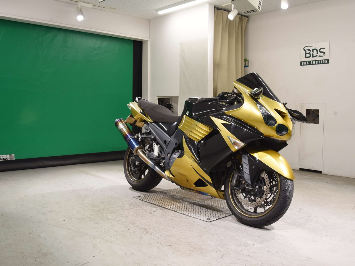 Kawasaki ZZ-R1400 2008, рама ZXT40C-006720 – мотоцикл из Японии с аукциона BDS, фото 3