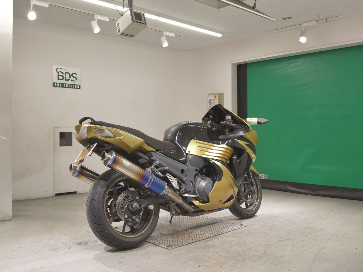 Kawasaki ZZ-R1400 2008, рама ZXT40C-006720 – мотоцикл из Японии с аукциона BDS, фото 5