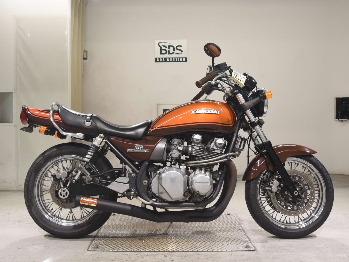 Kawasaki ZEPHYR750RS 2001, рама ZR750C-312343 – мотоцикл из Японии с аукциона BDS, фото 1