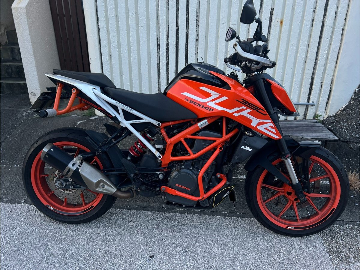 KTM MODEL: KTM 390DUKE 2018, рама VBKJPJ406JC268212 – мотоцикл из Японии с аукциона IAUC, фото 1