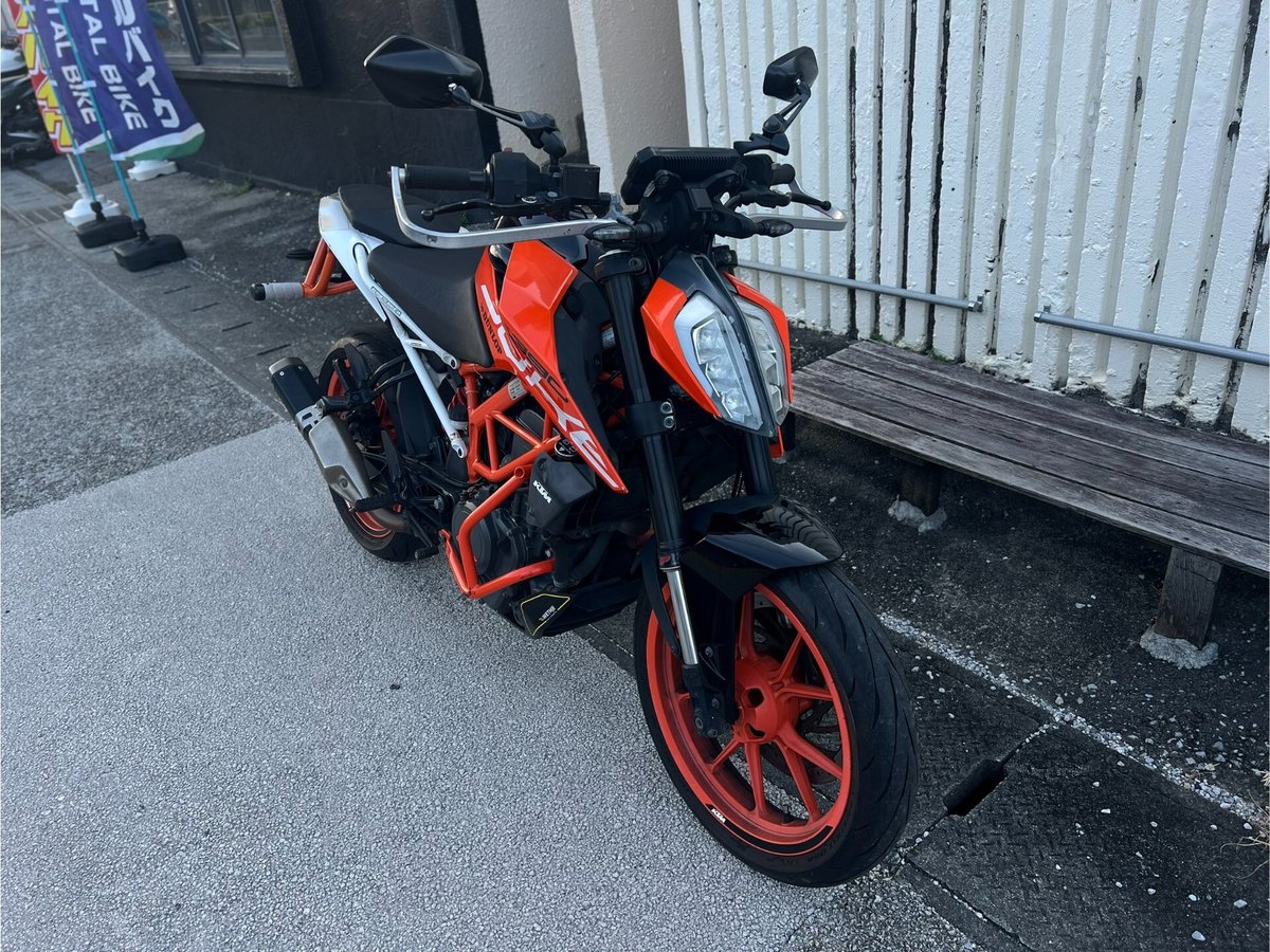 KTM MODEL: KTM 390DUKE 2018, рама VBKJPJ406JC268212 – мотоцикл из Японии с аукциона IAUC, фото 2
