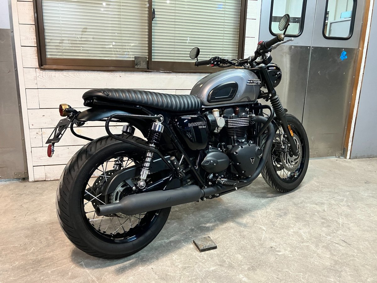 Triumph TRYANPH BONNEVILLE T120B 2025, рама SMTD1BH23STCE1679 – мотоцикл из Японии с аукциона IAUC, фото 6