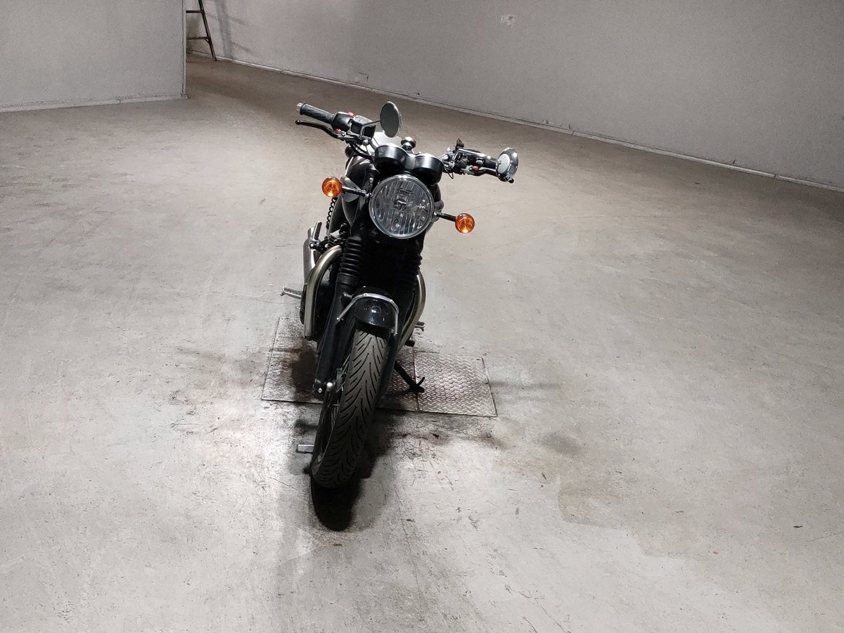 Triumph BONNEVILLE T100 2023, рама SMTDAD70GDPBL0739 – мотоцикл из Японии с аукциона JBA, фото 3