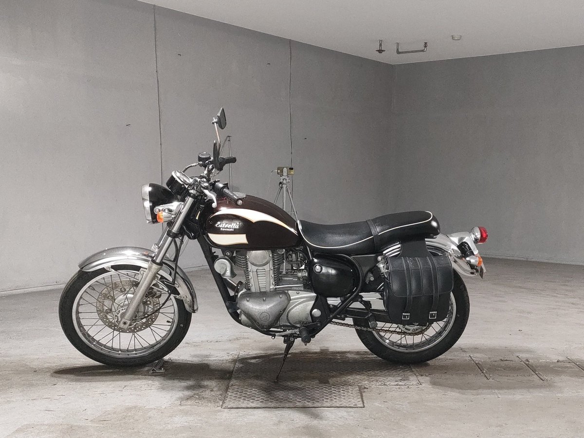 Kawasaki ESTRELLA RS, рама BJ250A-067567 – мотоцикл из Японии с аукциона JBA, фото 2