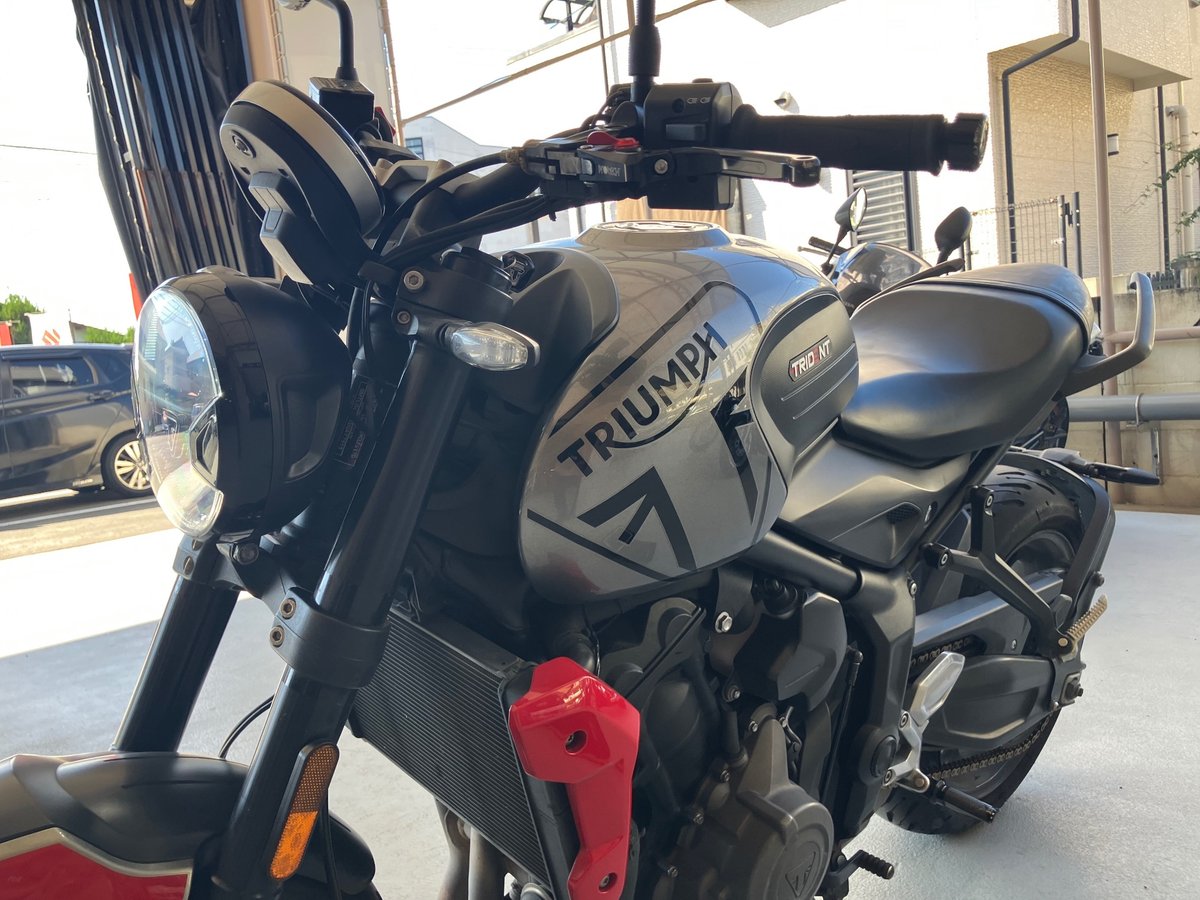 Triumph TRIDENT660 2022, рама SMTLGL10U3NAT7515 – мотоцикл из Японии с аукциона IAUC, фото 5