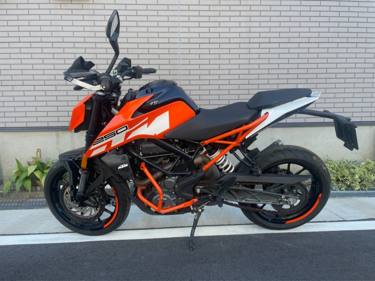 KTM 250 DUKE 2019, рама VBKJPE403KC001960 – мотоцикл из Японии с аукциона IAUC, фото 2