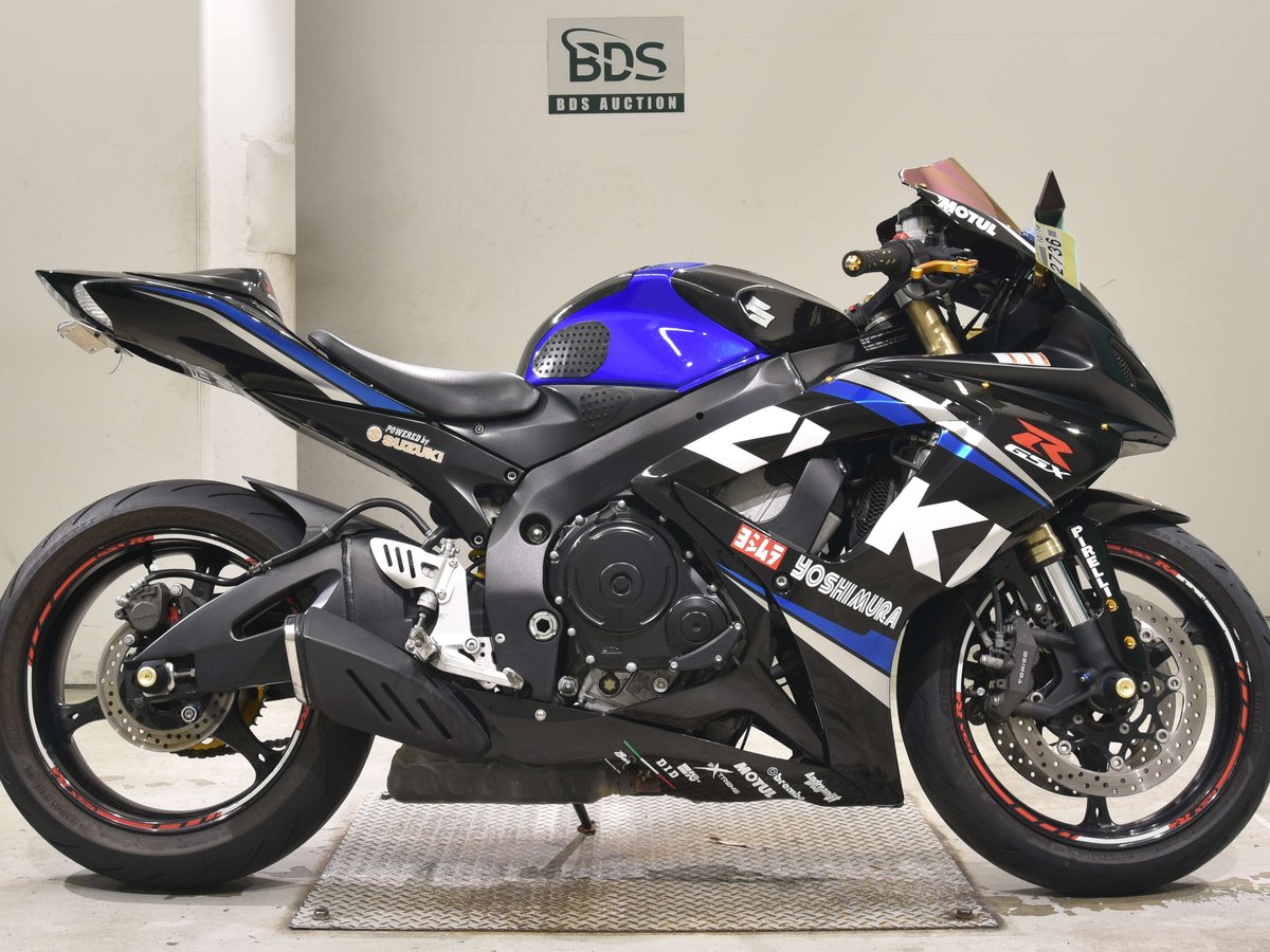 Suzuki GSX-R600 2007, рама JS1GN7DA072112267 – мотоцикл из Японии с аукциона BDS, фото 1