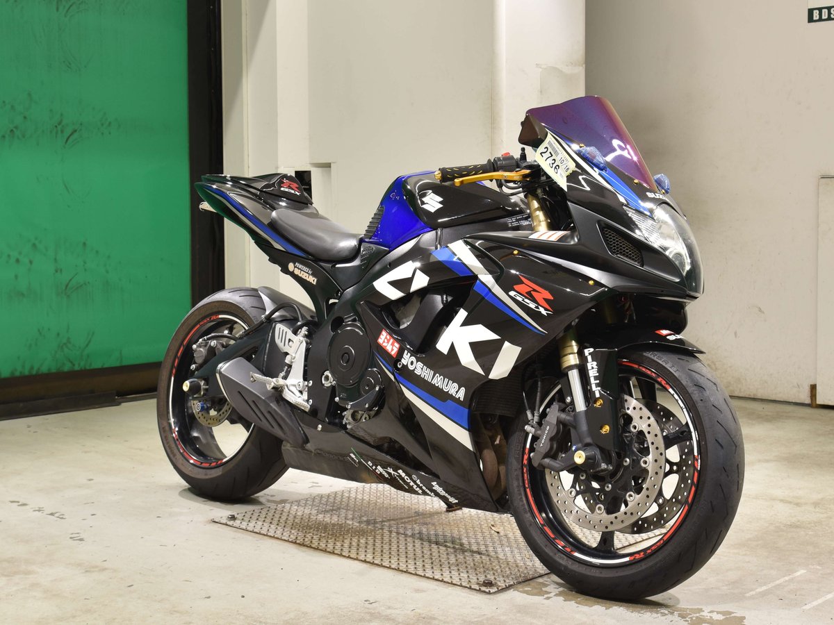 Suzuki GSX-R600 2007, рама JS1GN7DA072112267 – мотоцикл из Японии с аукциона BDS, фото 3