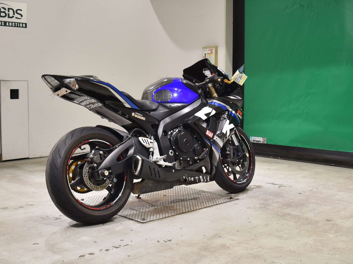 Suzuki GSX-R600 2007, рама JS1GN7DA072112267 – мотоцикл из Японии с аукциона BDS, фото 5