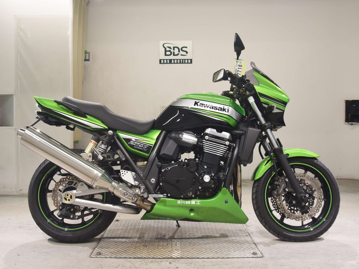 Kawasaki ZRX1200 DAEG 2011, рама ZRT20D-005853 – мотоцикл из Японии с аукциона BDS, фото 1