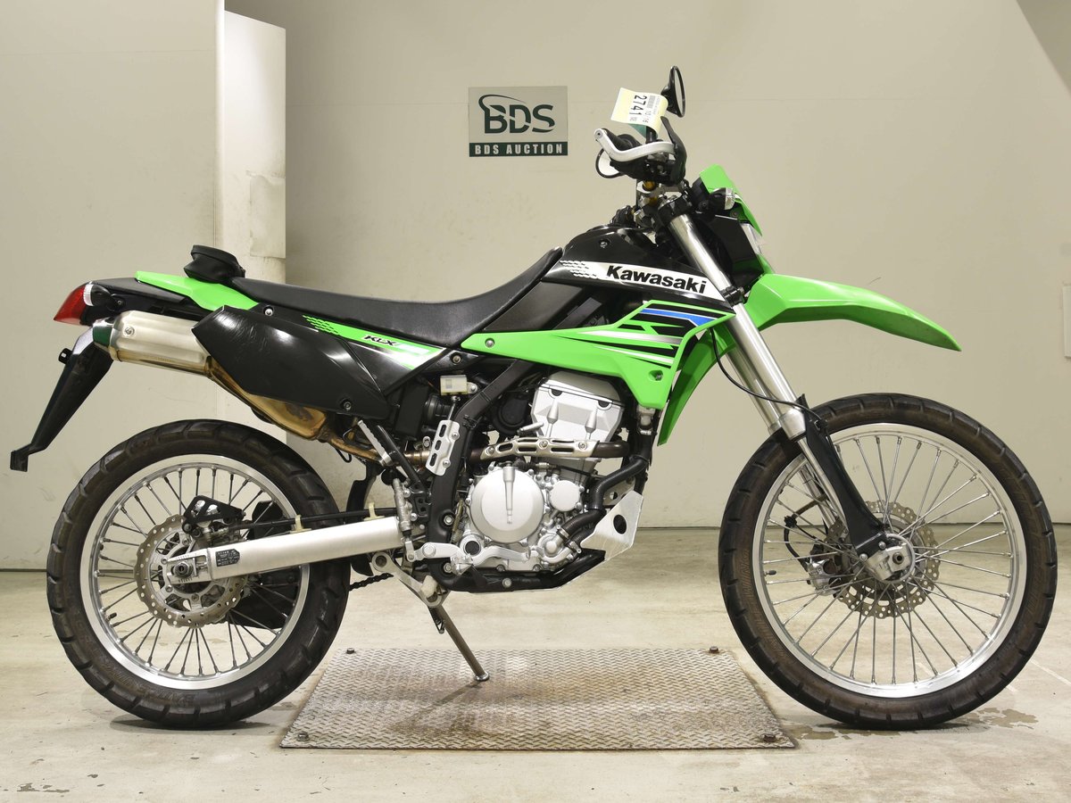 Kawasaki KLX250, рама LX250S-A10646 – мотоцикл из Японии с аукциона BDS, фото 1