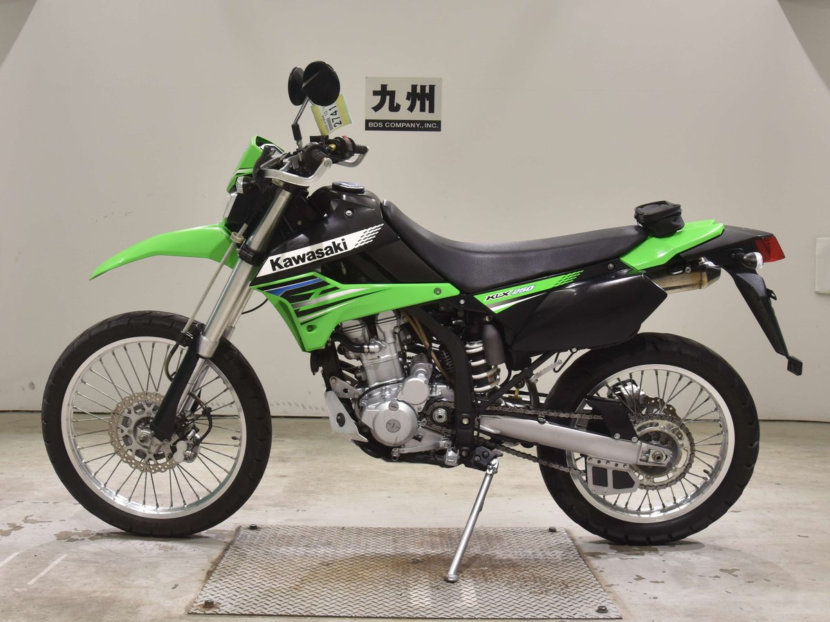 Kawasaki KLX250, рама LX250S-A10646 – мотоцикл из Японии с аукциона BDS, фото 2