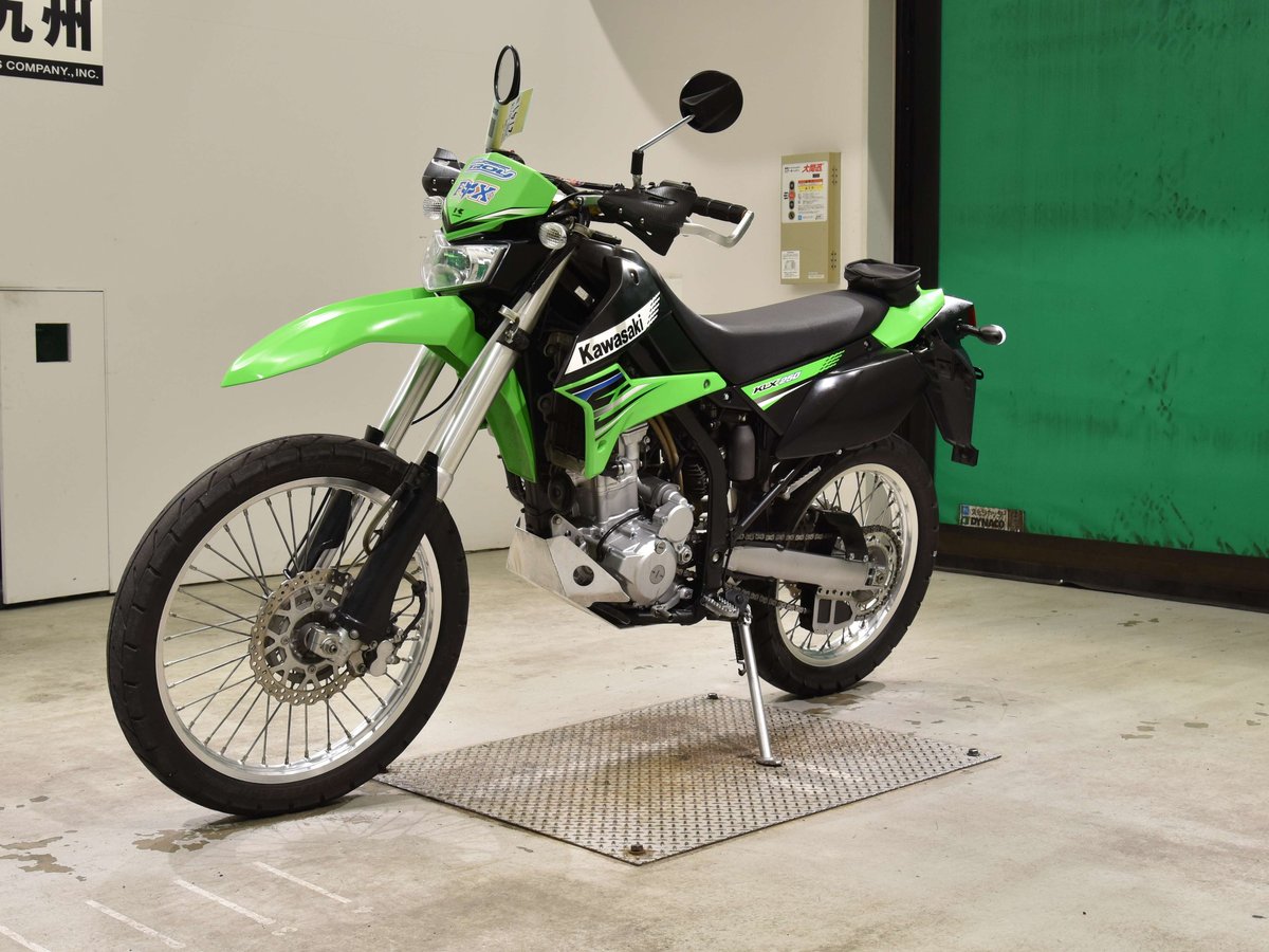 Kawasaki KLX250, рама LX250S-A10646 – мотоцикл из Японии с аукциона BDS, фото 4