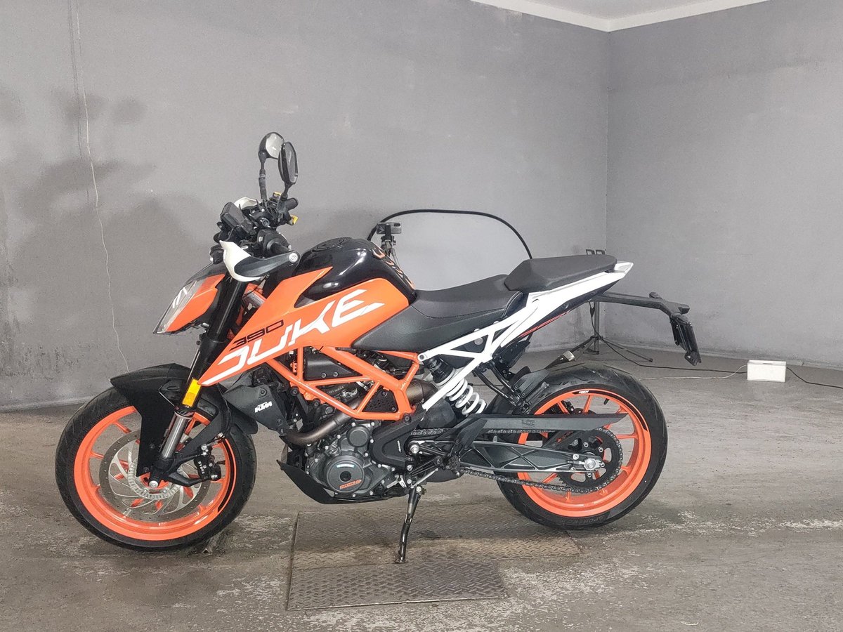 KTM 390 DUKE 2018, рама VBKJPJ409JC258340 – мотоцикл из Японии с аукциона JBA, фото 2