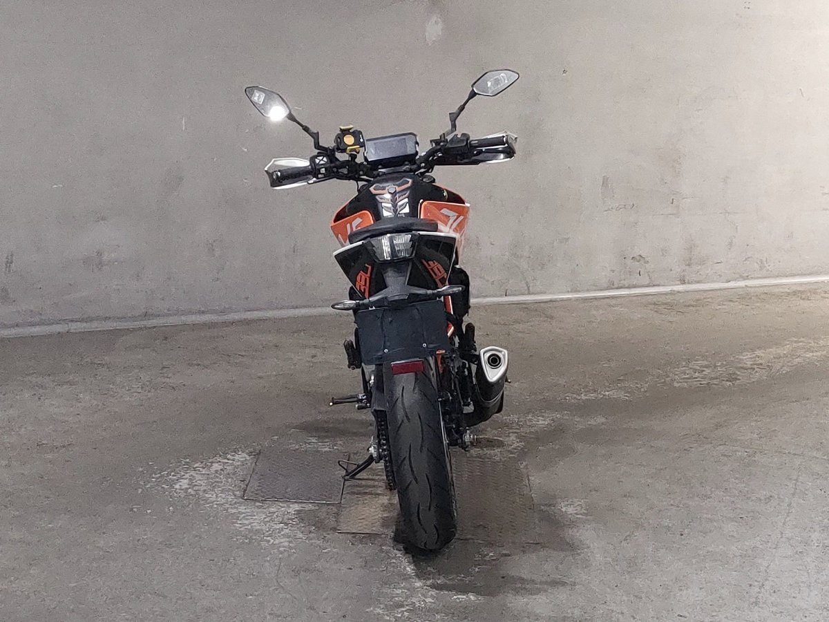 KTM 390 DUKE 2018, рама VBKJPJ409JC258340 – мотоцикл из Японии с аукциона JBA, фото 4