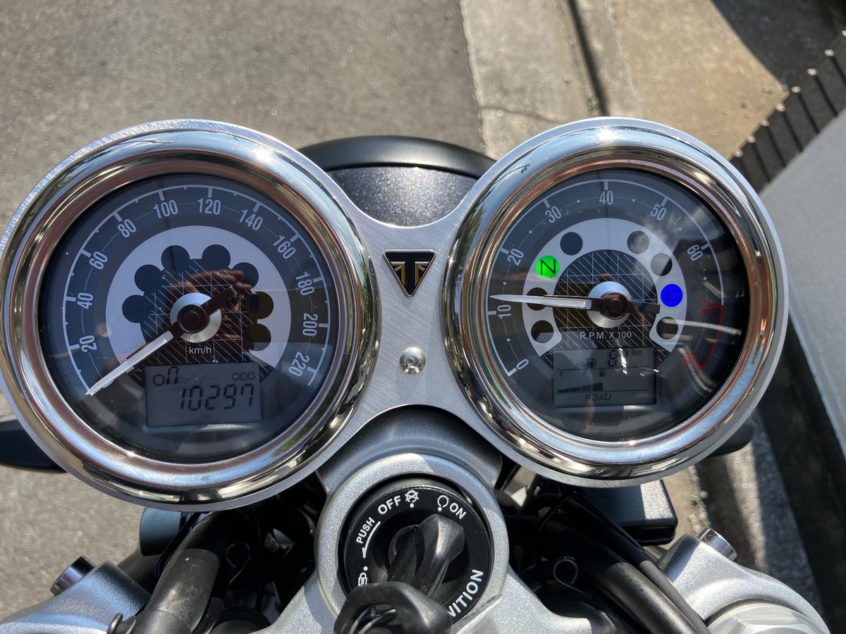 Triumph SPEED TWIN 2024, рама SMTDAD85H4RBP3155 – мотоцикл из Японии с аукциона IAUC, фото 5