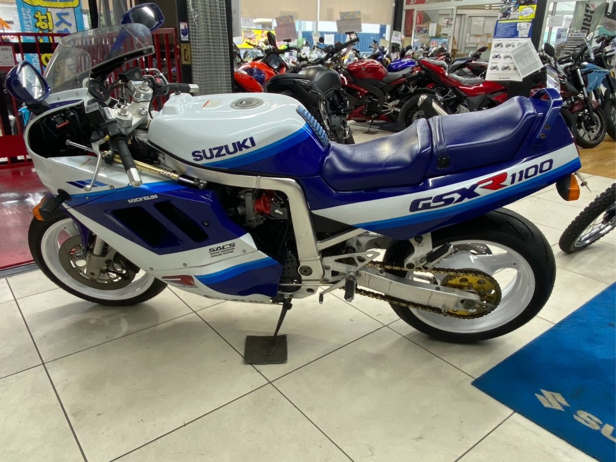 Suzuki GSX-R1100 1990, рама GV73A-104365 – мотоцикл из Японии с аукциона IAUC, фото 2