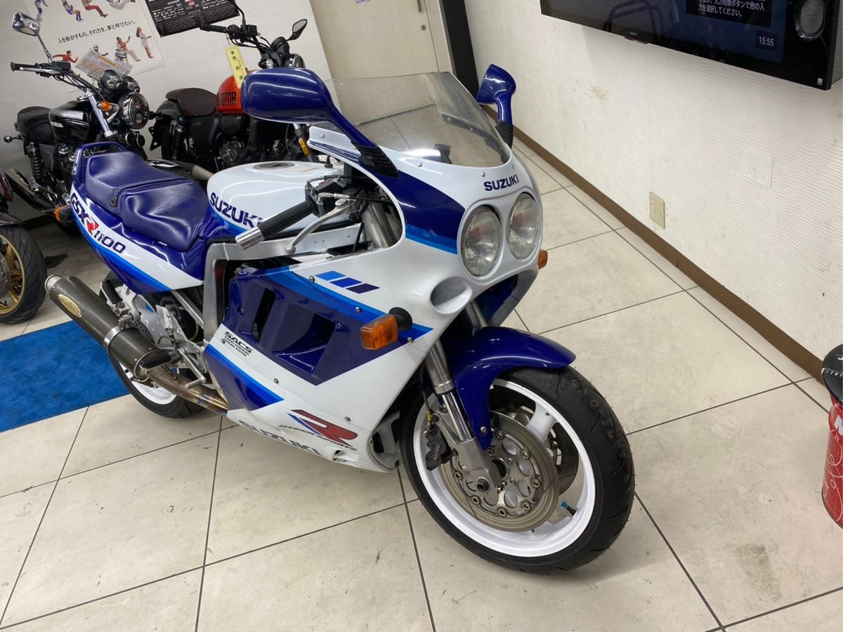 Suzuki GSX-R1100 1990, рама GV73A-104365 – мотоцикл из Японии с аукциона IAUC, фото 3