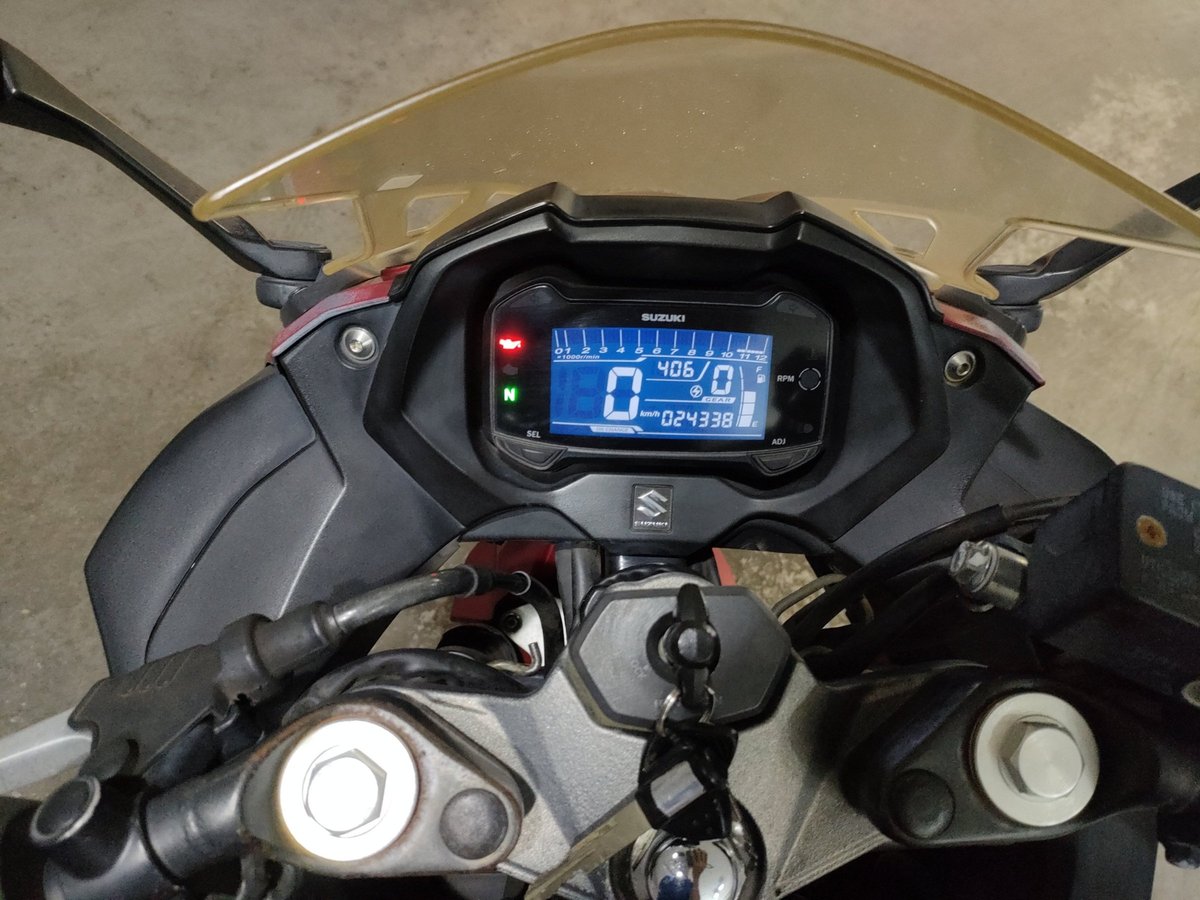 Suzuki GSX250R, рама LC6DN11AZ01102369 – мотоцикл из Японии с аукциона JBA, фото 5