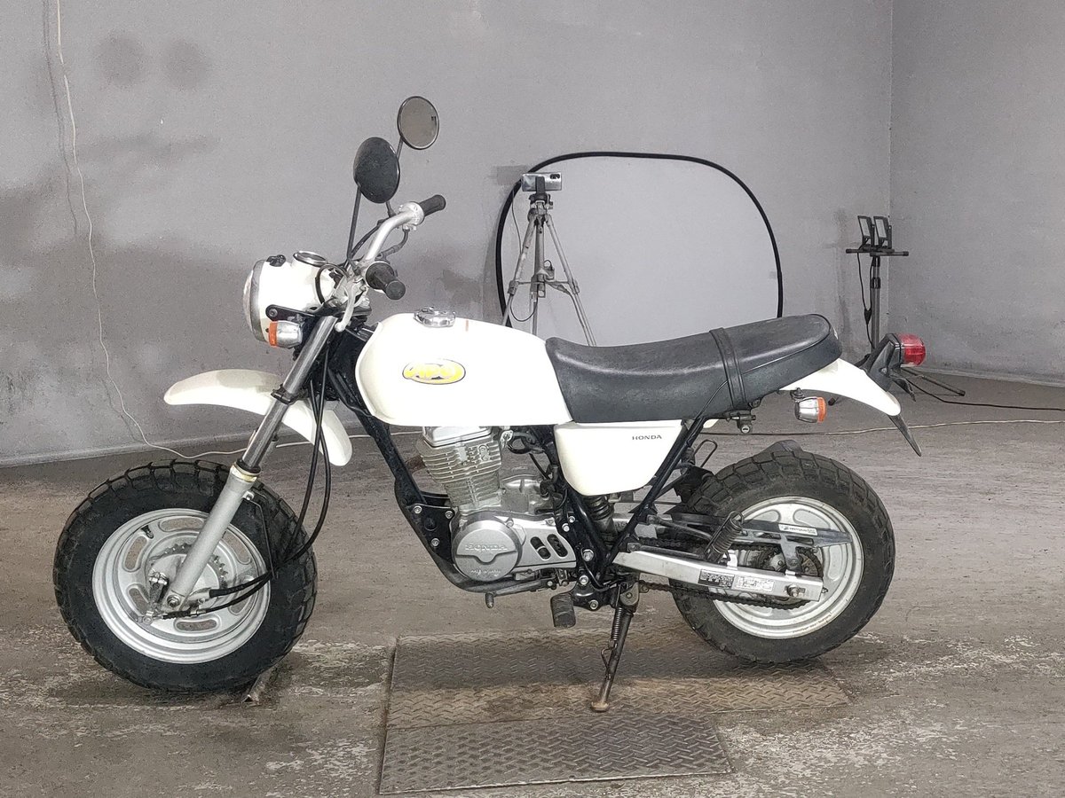 Honda APE100 2002, рама HC07-1006984 – мотоцикл из Японии с аукциона JBA, фото 2