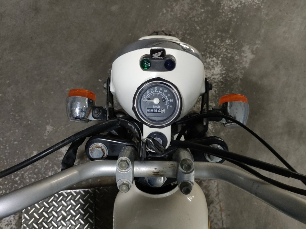 Honda APE100 2002, рама HC07-1006984 – мотоцикл из Японии с аукциона JBA, фото 5
