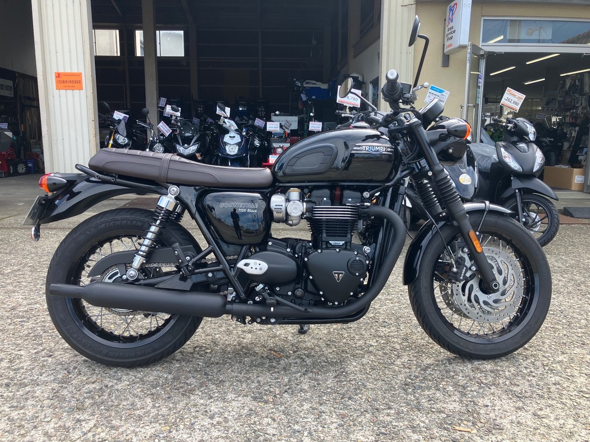 Triumph TRYANPH BONNEVILLE T120B 2024, рама SMTDAD75HWRBR8050 – мотоцикл из Японии с аукциона IAUC, фото 1