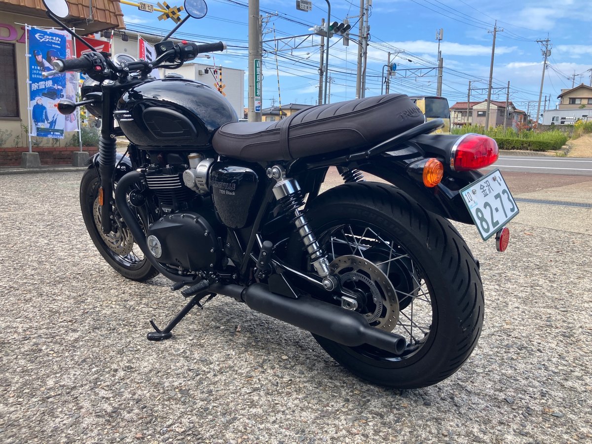 Triumph TRYANPH BONNEVILLE T120B 2024, рама SMTDAD75HWRBR8050 – мотоцикл из Японии с аукциона IAUC, фото 5