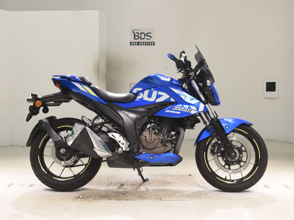 Suzuki GIXXER250 2021, рама MB8ED24JBM8100771 – мотоцикл из Японии с аукциона BDS, фото 1