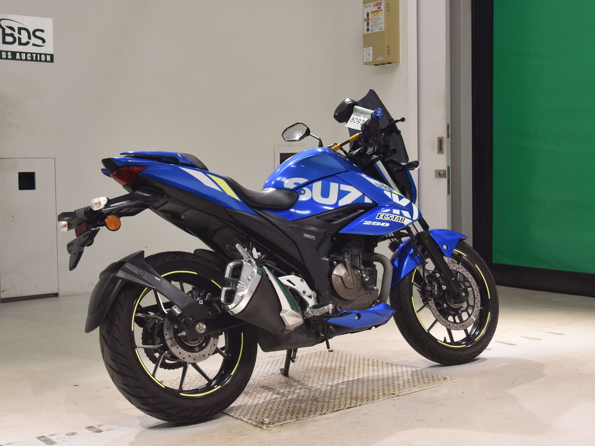 Suzuki GIXXER250 2021, рама MB8ED24JBM8100771 – мотоцикл из Японии с аукциона BDS, фото 5