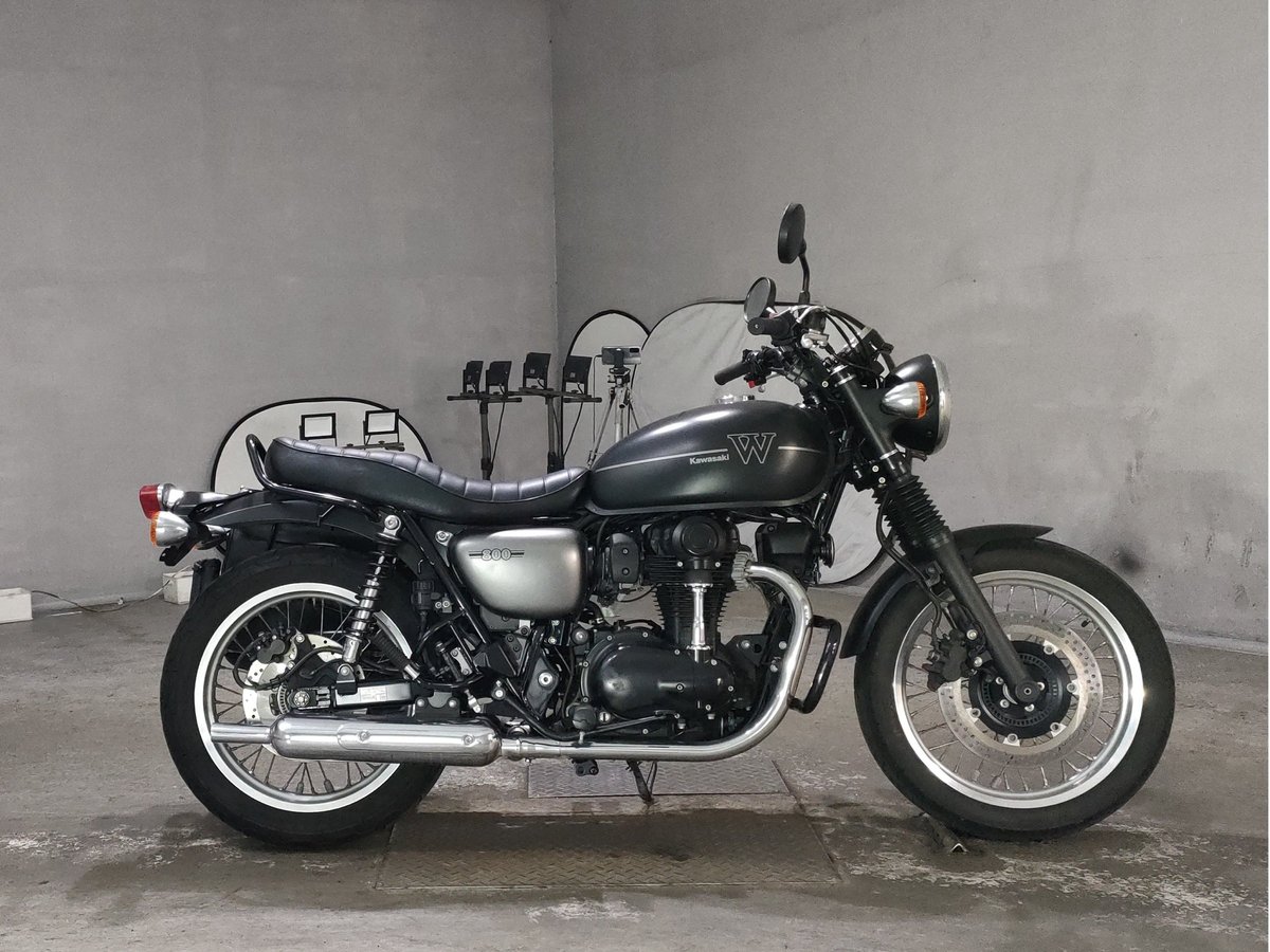 Kawasaki W800 2019, рама EJ800B-001688 – мотоцикл из Японии с аукциона JBA, фото 1
