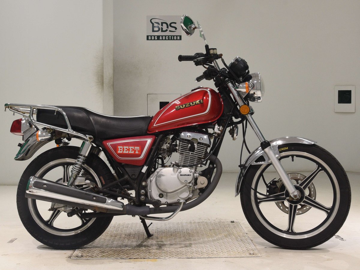 Suzuki GN125H 2014, рама LC6PCJ2N7E0002285 – мотоцикл из Японии с аукциона BDS, фото 1