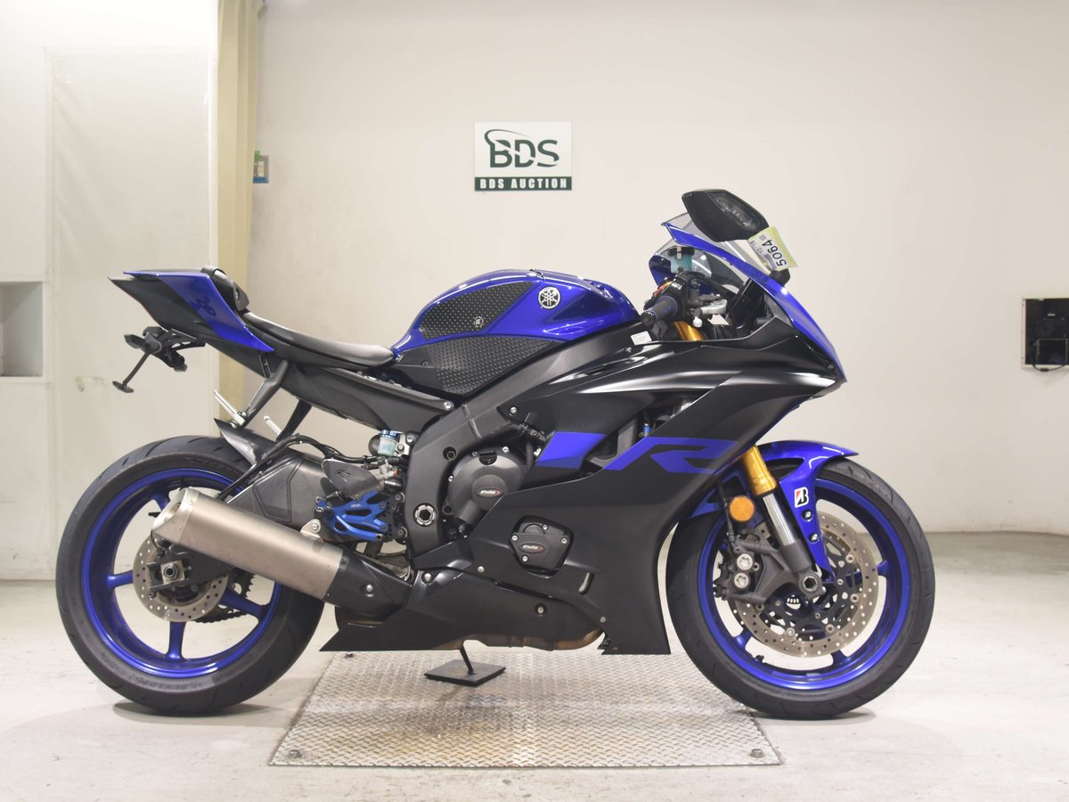 Yamaha YZF-R6 2019, рама JYARJ271000007405 – мотоцикл из Японии с аукциона BDS, фото 1