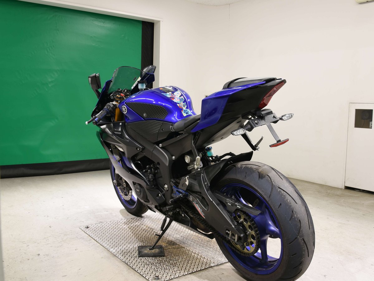 Yamaha YZF-R6 2019, рама JYARJ271000007405 – мотоцикл из Японии с аукциона BDS, фото 6