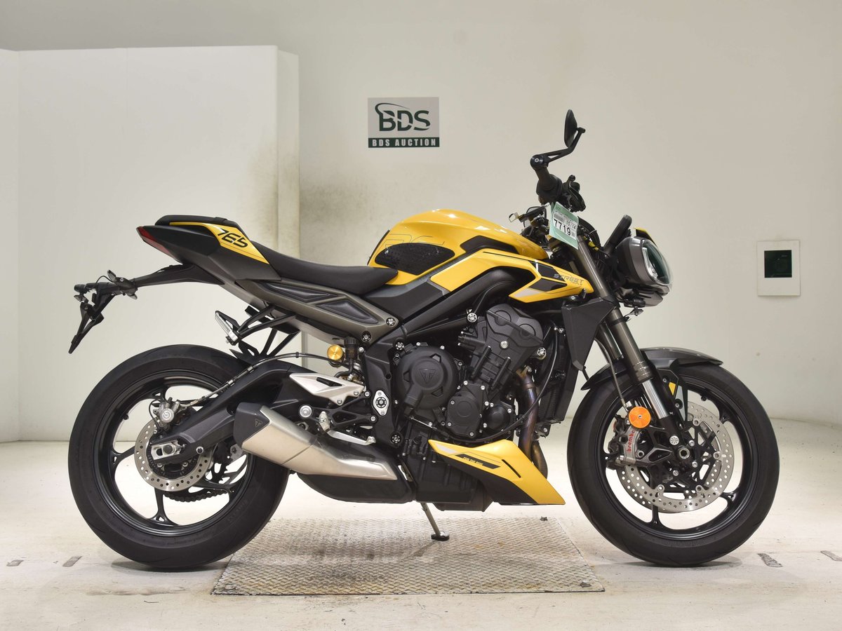 Triumph STREET TRIPLE RS 2025, рама SMTHDA614ASCC7477 – мотоцикл из Японии с аукциона BDS, фото 1