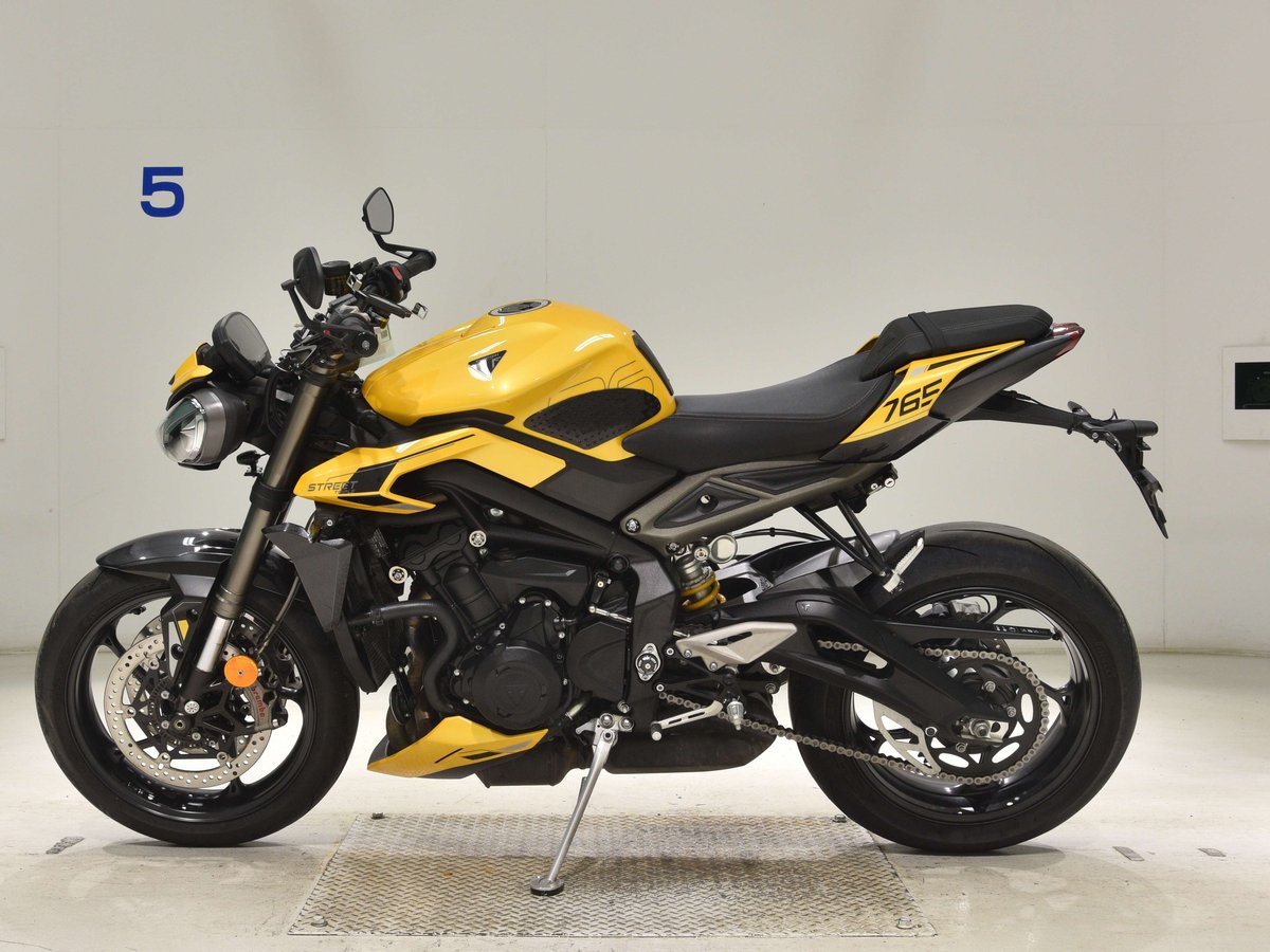 Triumph STREET TRIPLE RS 2025, рама SMTHDA614ASCC7477 – мотоцикл из Японии с аукциона BDS, фото 2