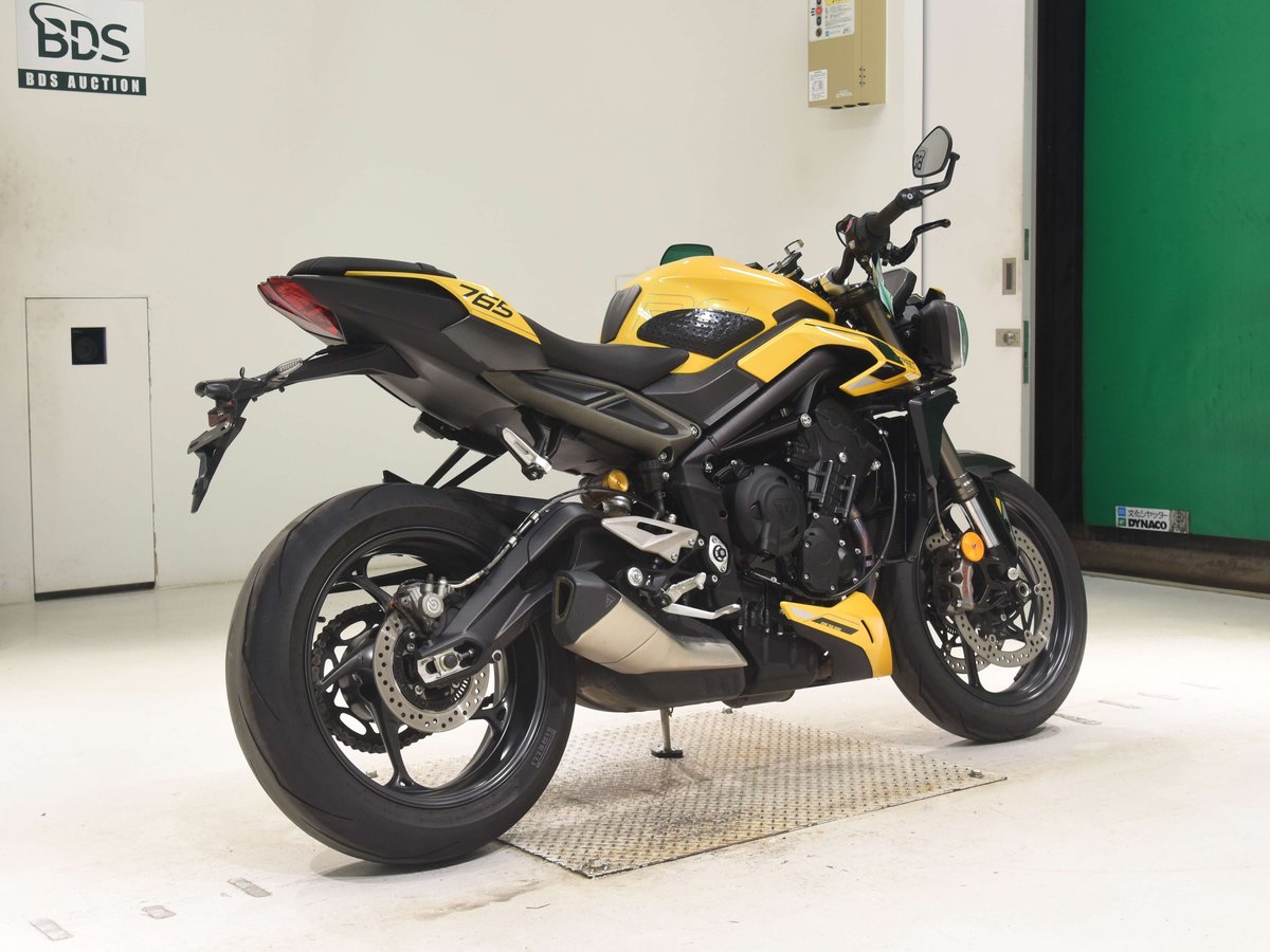 Triumph STREET TRIPLE RS 2025, рама SMTHDA614ASCC7477 – мотоцикл из Японии с аукциона BDS, фото 5