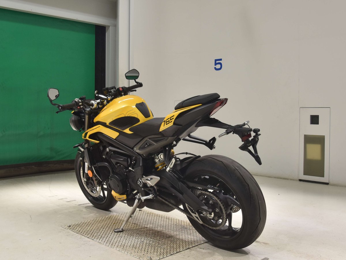 Triumph STREET TRIPLE RS 2025, рама SMTHDA614ASCC7477 – мотоцикл из Японии с аукциона BDS, фото 6