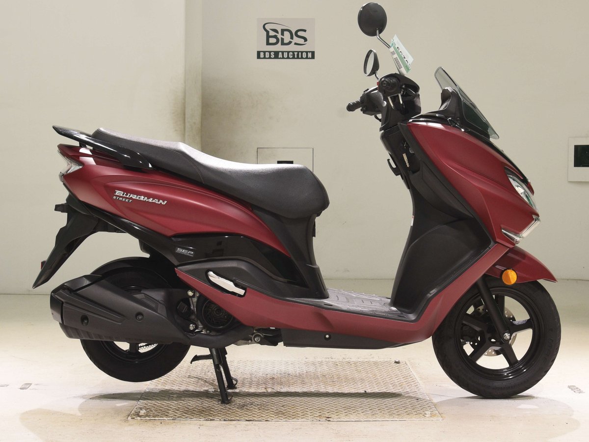 Suzuki BURGMAN125 2021, рама MB8EA11DMM8259972 – мотоцикл из Японии с аукциона BDS, фото 1