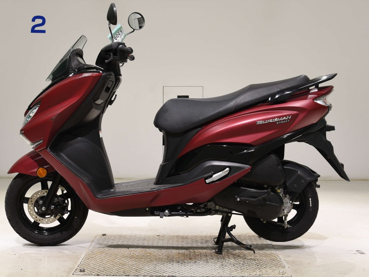Suzuki BURGMAN125 2021, рама MB8EA11DMM8259972 – мотоцикл из Японии с аукциона BDS, фото 2