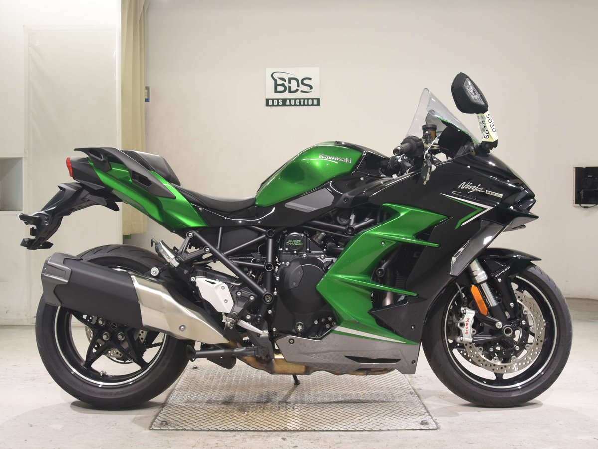 Kawasaki NINJA H2 SX SE 2023, рама ZXT02P-001799 – мотоцикл из Японии с аукциона BDS, фото 1