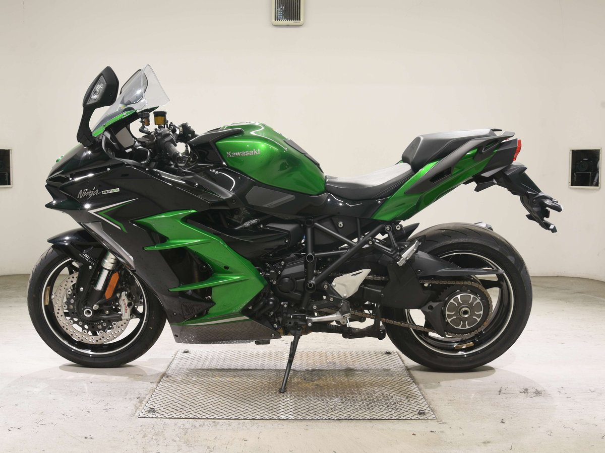 Kawasaki NINJA H2 SX SE 2023, рама ZXT02P-001799 – мотоцикл из Японии с аукциона BDS, фото 2