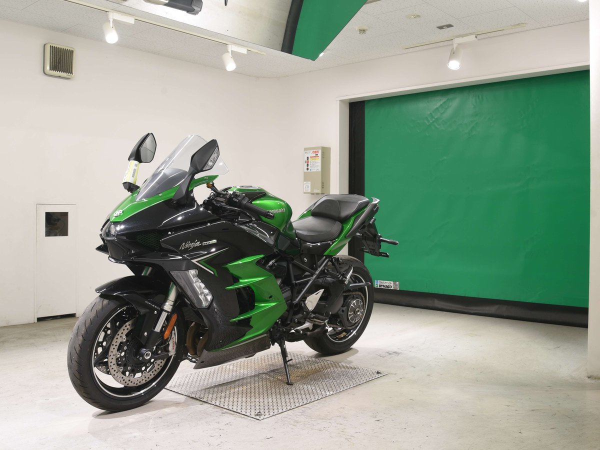Kawasaki NINJA H2 SX SE 2023, рама ZXT02P-001799 – мотоцикл из Японии с аукциона BDS, фото 4