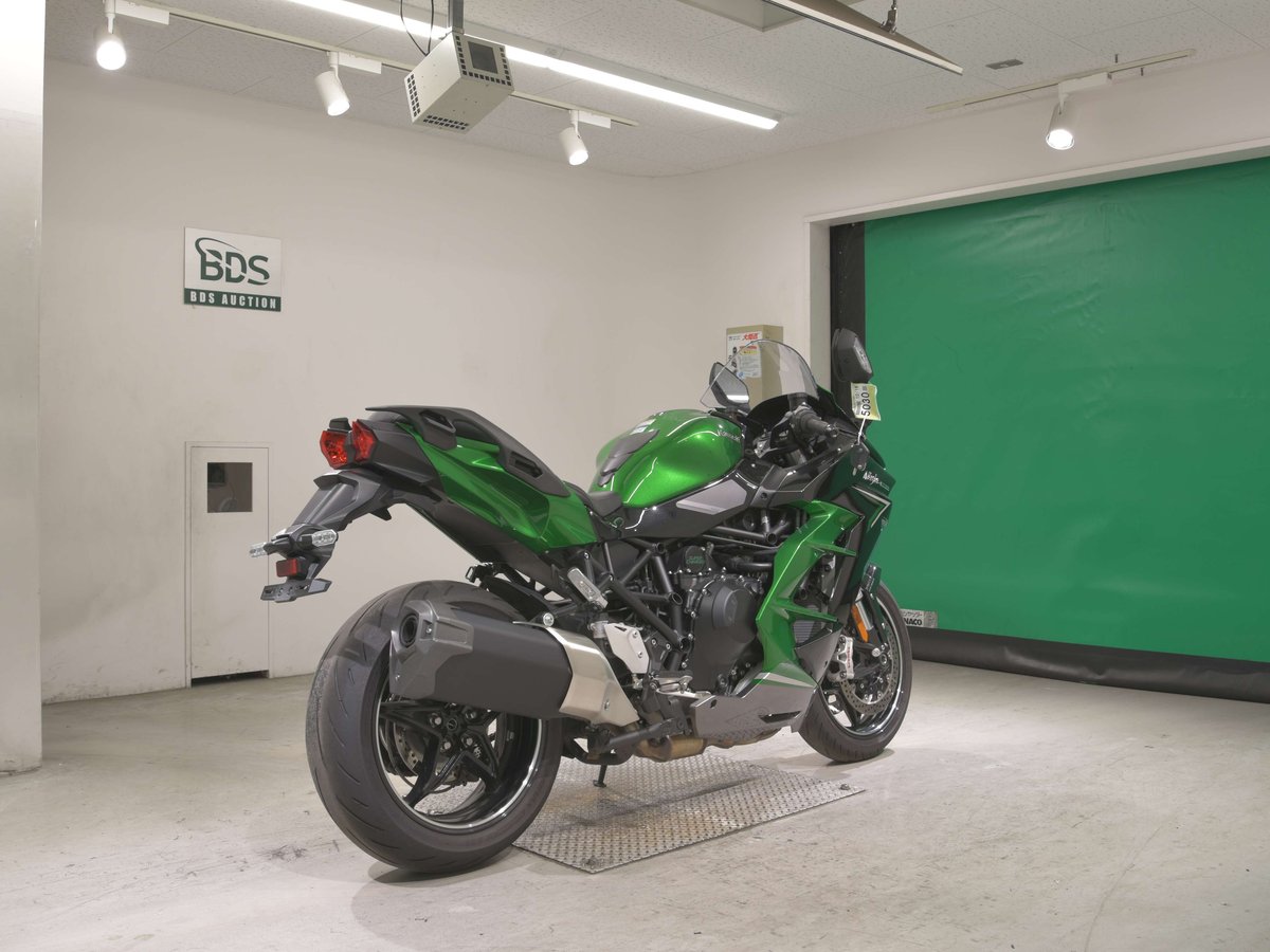 Kawasaki NINJA H2 SX SE 2023, рама ZXT02P-001799 – мотоцикл из Японии с аукциона BDS, фото 5