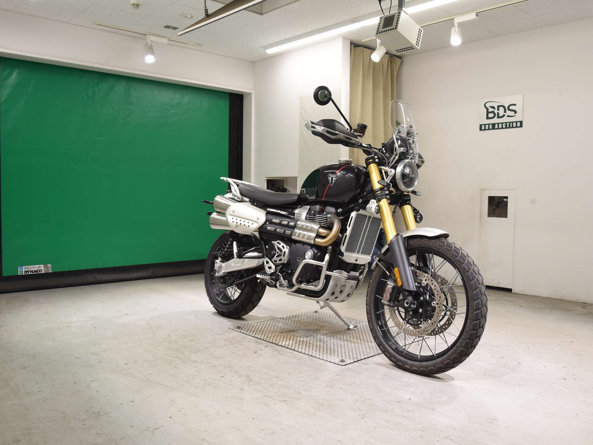 Triumph SCRAMBLER 1200 XE 2025, рама SMTDADS0HYSCC5945 – мотоцикл из Японии с аукциона BDS, фото 3