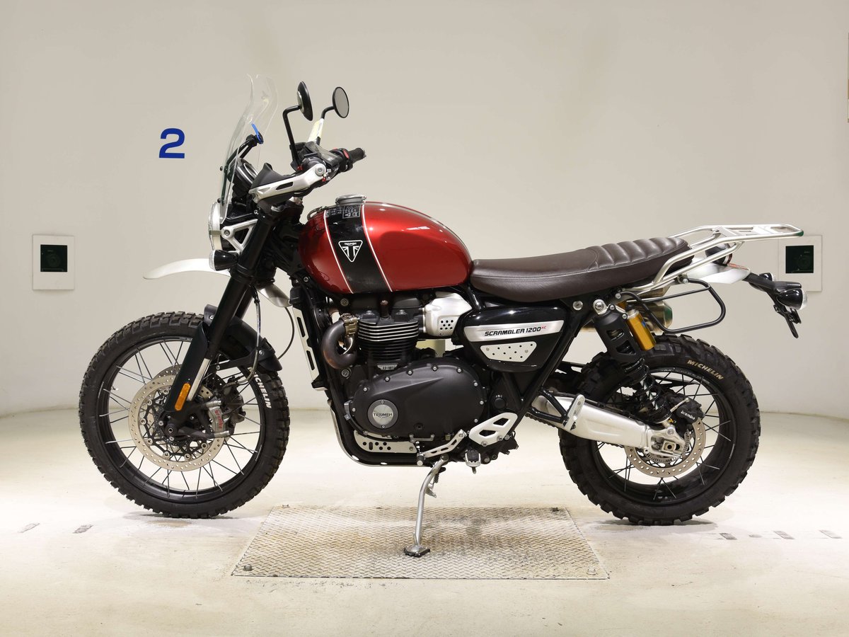 Triumph SCRAMBLER 1200 XC 2024, рама SMTDAD81HYPBF1269 – мотоцикл из Японии с аукциона BDS, фото 2