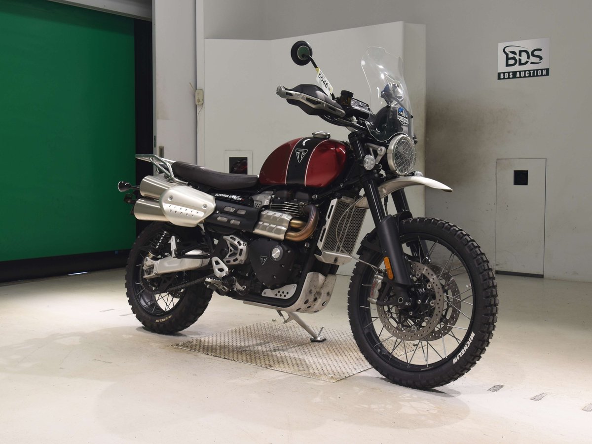Triumph SCRAMBLER 1200 XC 2024, рама SMTDAD81HYPBF1269 – мотоцикл из Японии с аукциона BDS, фото 3