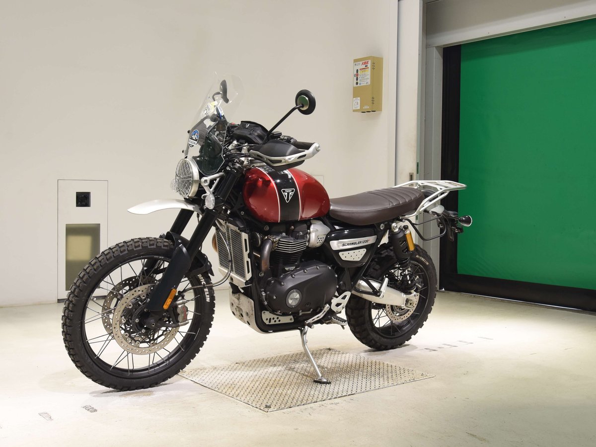 Triumph SCRAMBLER 1200 XC 2024, рама SMTDAD81HYPBF1269 – мотоцикл из Японии с аукциона BDS, фото 4