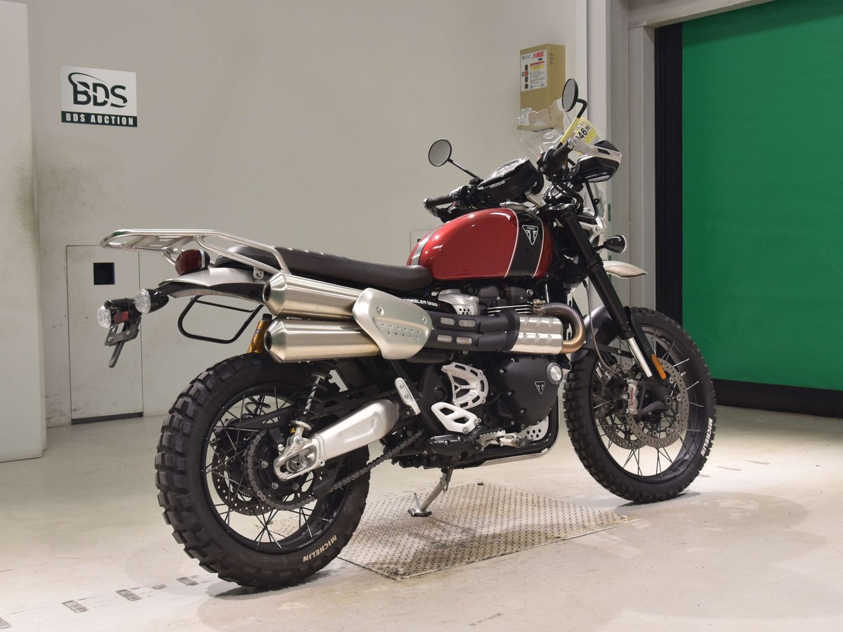 Triumph SCRAMBLER 1200 XC 2024, рама SMTDAD81HYPBF1269 – мотоцикл из Японии с аукциона BDS, фото 5